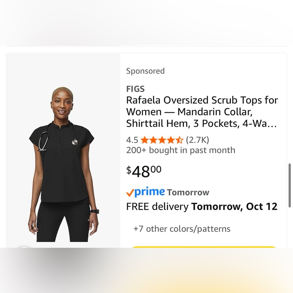 Figs Rafaela style shirt